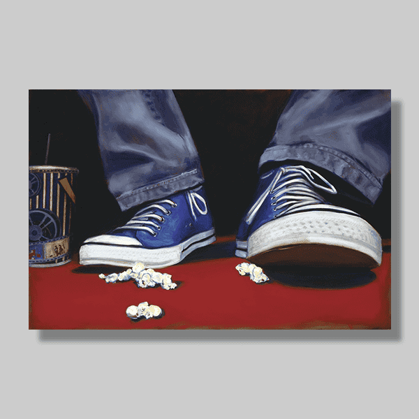 Popcorn 16″ x 24″ / 30″ x 45″ Giclee On High Gloss Metal By: Nathan Rohlander