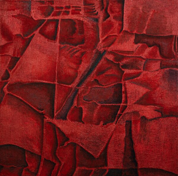 <b>Original Art </b><br><i>Red Waves </i><br>By: <b>William Saol</b>