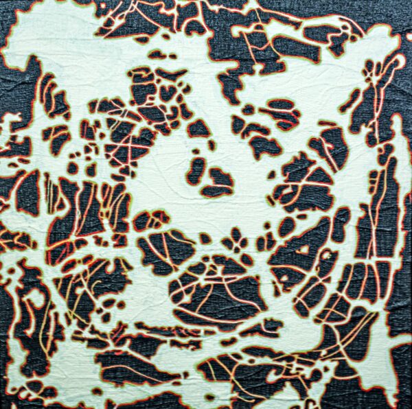 <b>Original Art </b><br><i>Rorschach's Test </i><br>By: <b>William Saol</b>