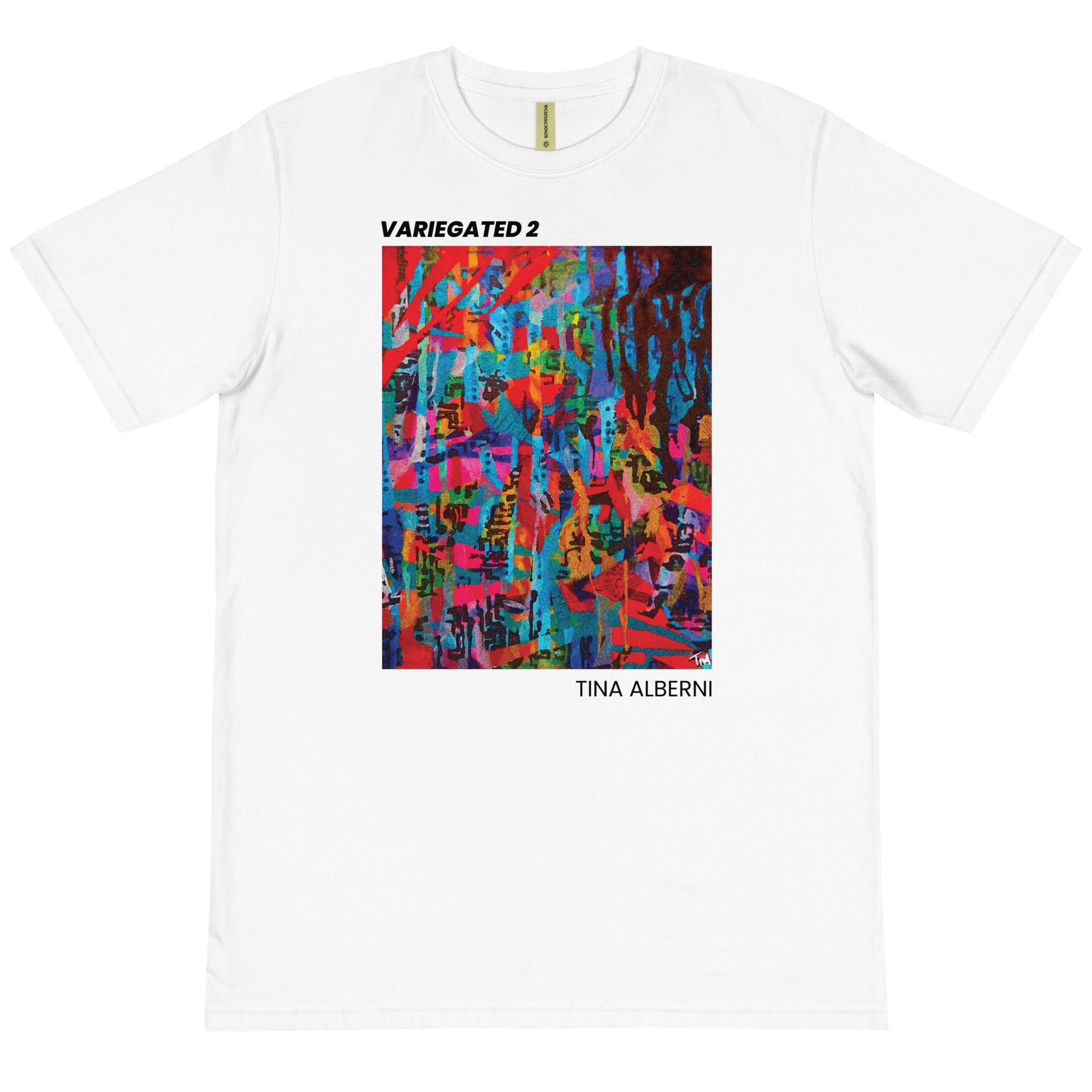 Variegated Abstract Beauty 2 Organic T-Shirt