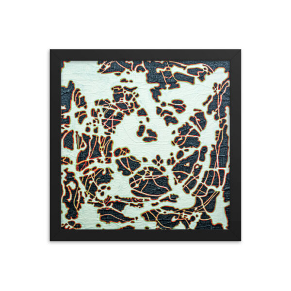 Framed Poster Print</b><br><i>Rorschach's Test</i><br>By: <b>William Saol</b> - Image 2