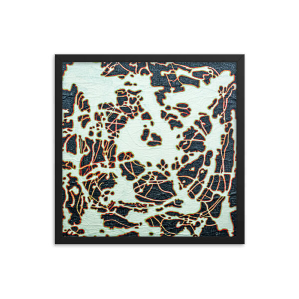 Framed Poster Print</b><br><i>Rorschach's Test</i><br>By: <b>William Saol</b> - Image 3