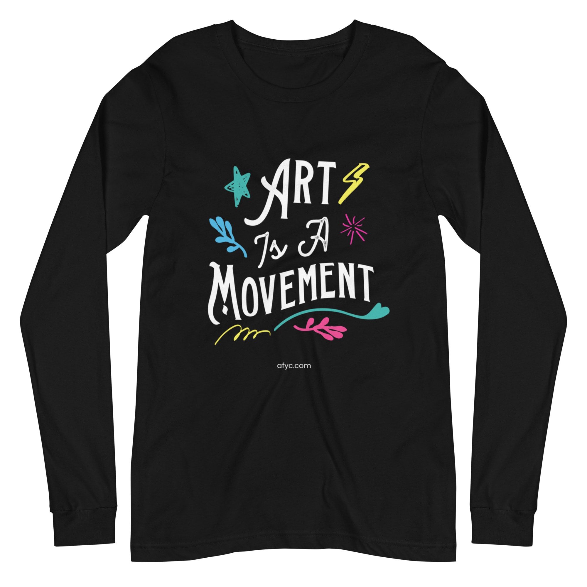 Art is a Movement Unisex Long Sleeve Tee