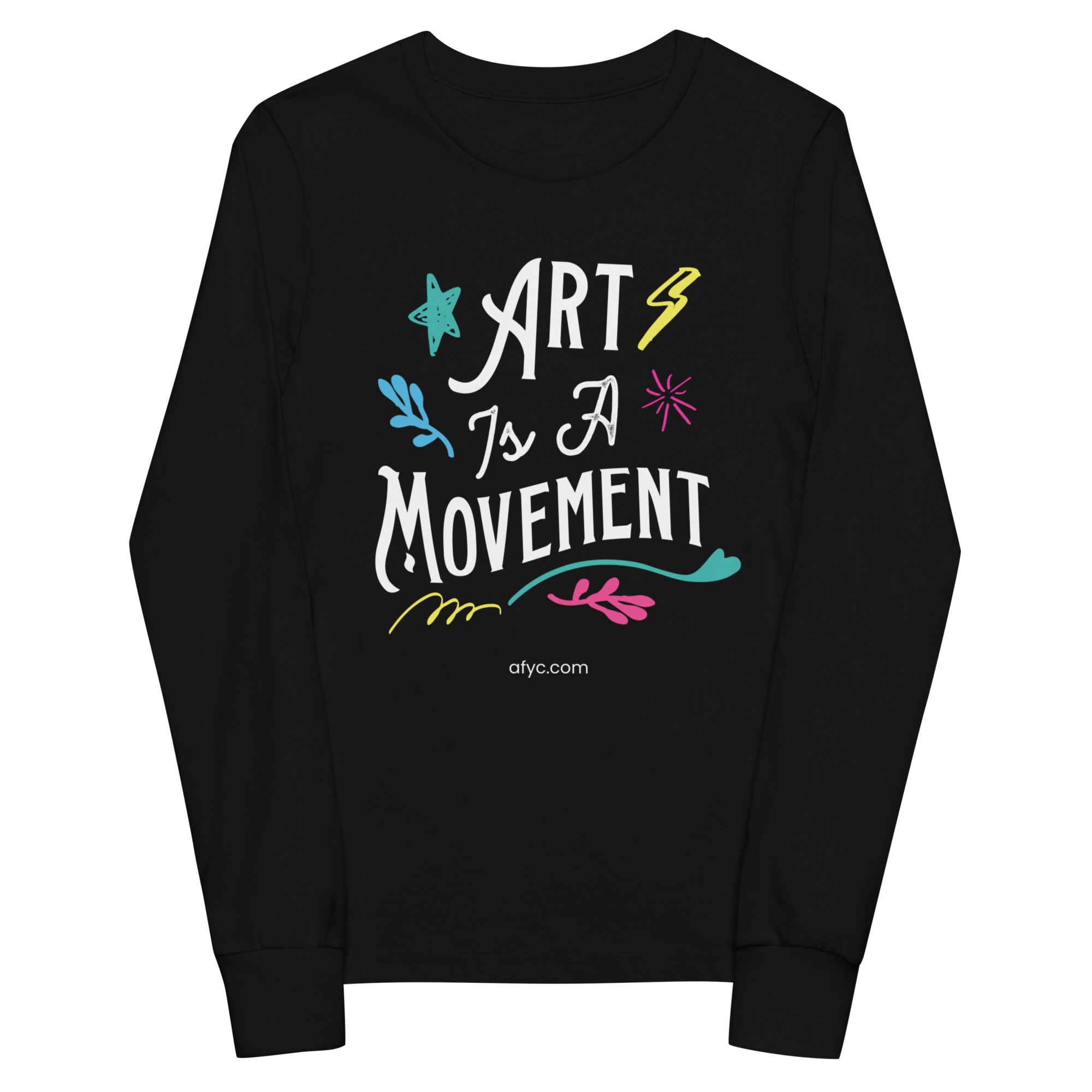 Art is a Movement Youth Long Sleeve Tee