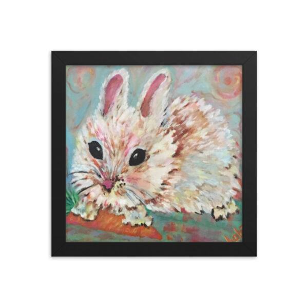 Lucky Bunny<br> Framed Poster - Image 2