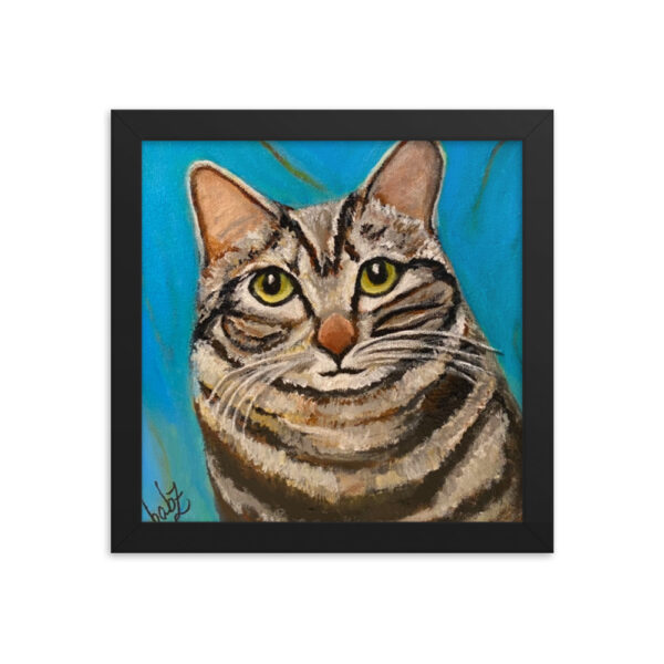 Cat 2<br> Framed Poster - Image 2