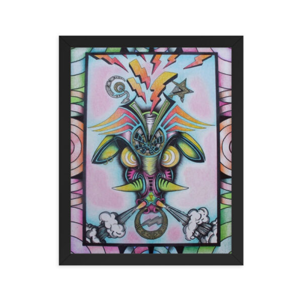 Horn Frog<br> Framed Poster