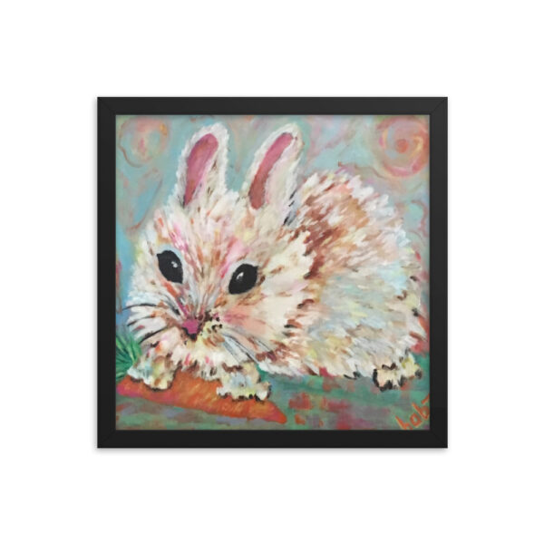 Lucky Bunny<br> Framed Poster - Image 4
