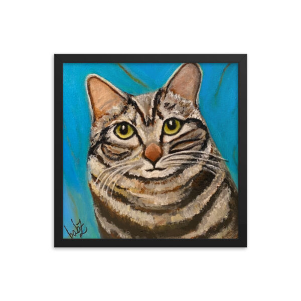 Cat 2<br> Framed Poster - Image 5