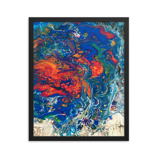 Acid Trip<br> Framed Poster - Image 3