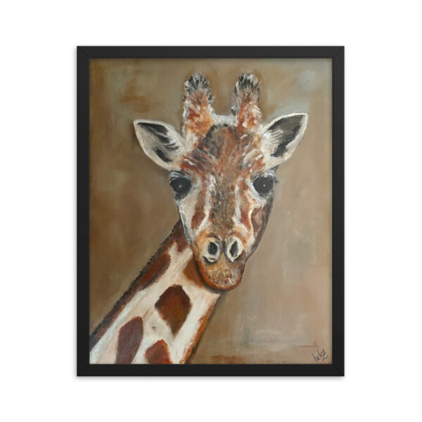 Giraffe<br> Framed Poster