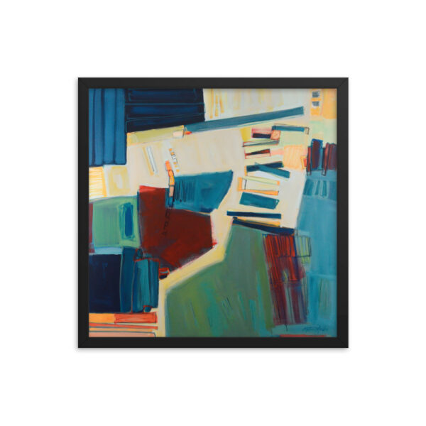Across The Aisle<br> Framed Poster