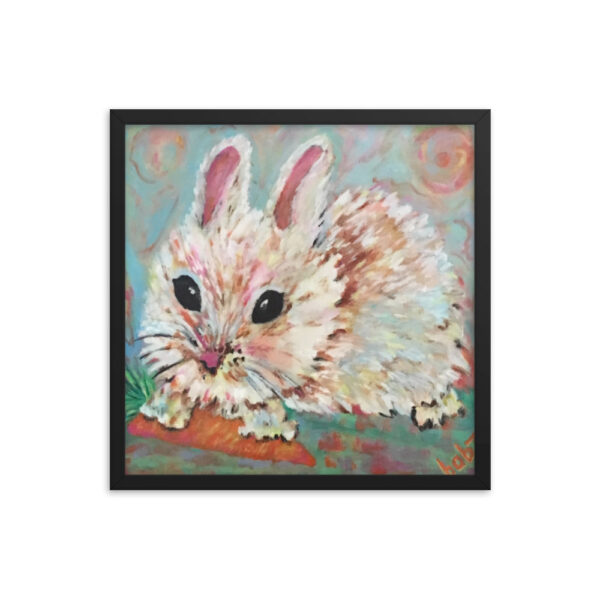 Lucky Bunny<br> Framed Poster