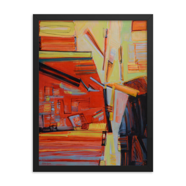 Firestorm<br> Framed Poster