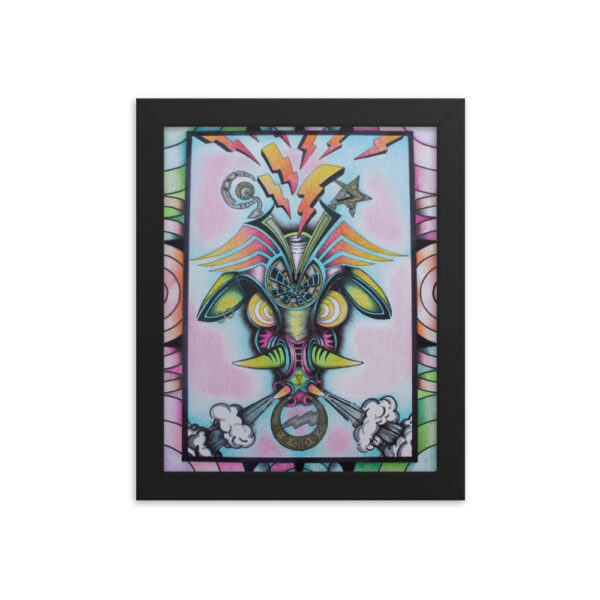 Horn Frog<br> Framed Poster - Image 2