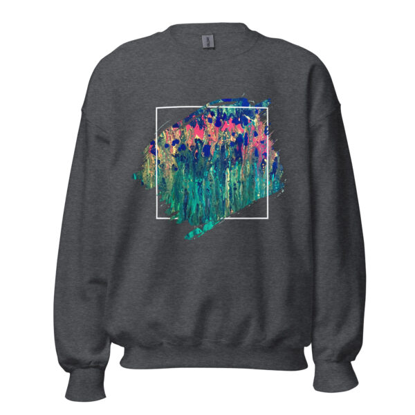 Happy Blooms<br> Unisex Sweatshirt - Image 2