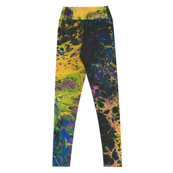 Solar Flare<br> Yoga Leggings - Image 2