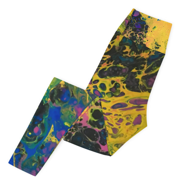 Solar Flare<br> Yoga Leggings - Image 4