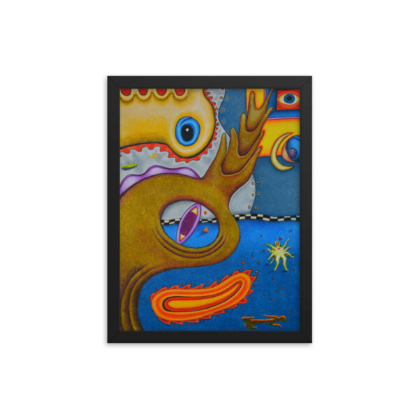 Words Have Power-Be Quiet<br> Framed Poster
