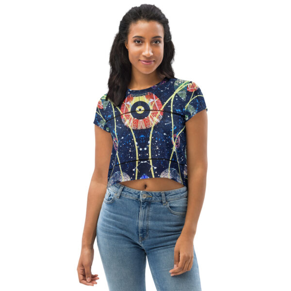 Grooves<br> Art Crop Tee - Image 3