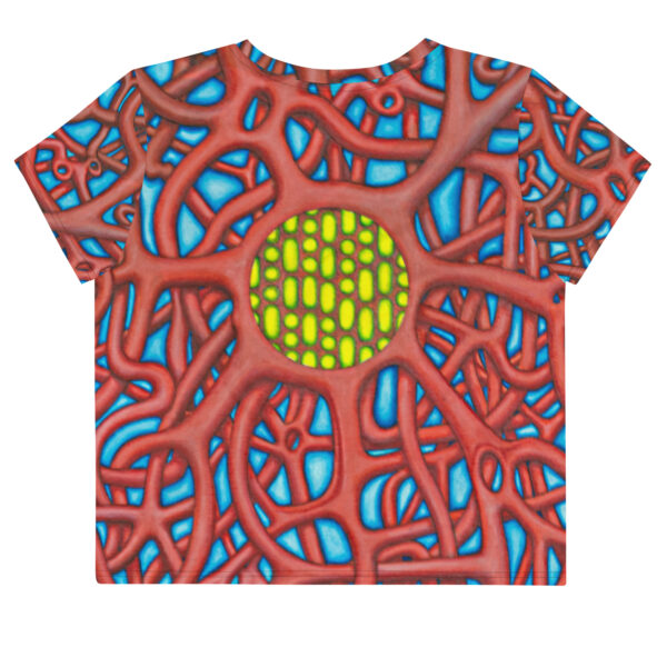 I Never Said It Made Sense<br> Art Crop Tee - Image 2