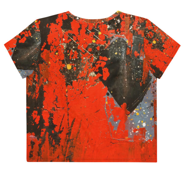 Martian Landscape<br> Art Crop Tee - Image 2