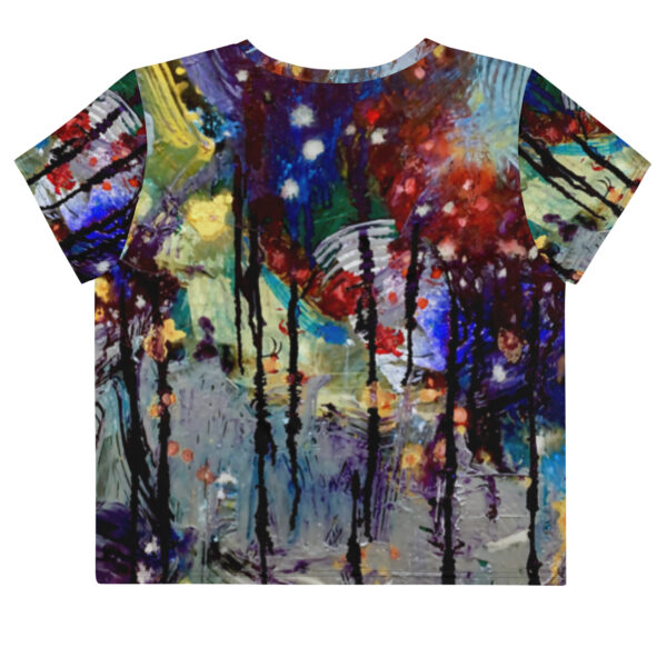 Dripping Springs<br> Art Crop Tee - Image 2
