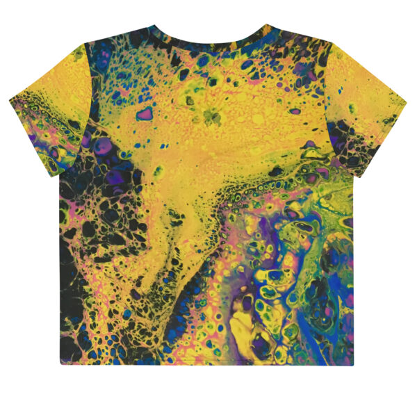 Solar Flare<br> Art Crop Tee - Image 2