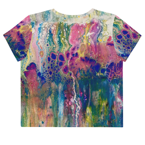 Lightning Bolt<br> Art Crop Tee - Image 2