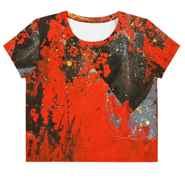 Martian Landscape<br> Art Crop Tee