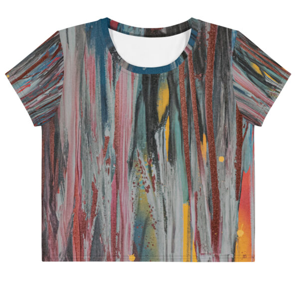 Fire<br> Art Crop Tee