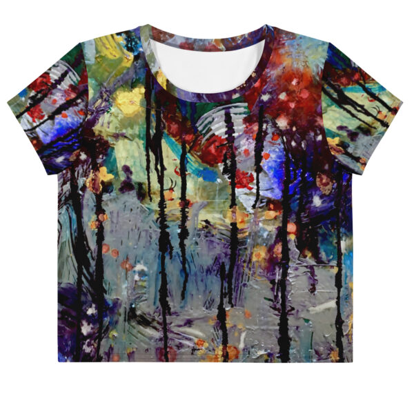 Dripping Springs<br> Art Crop Tee