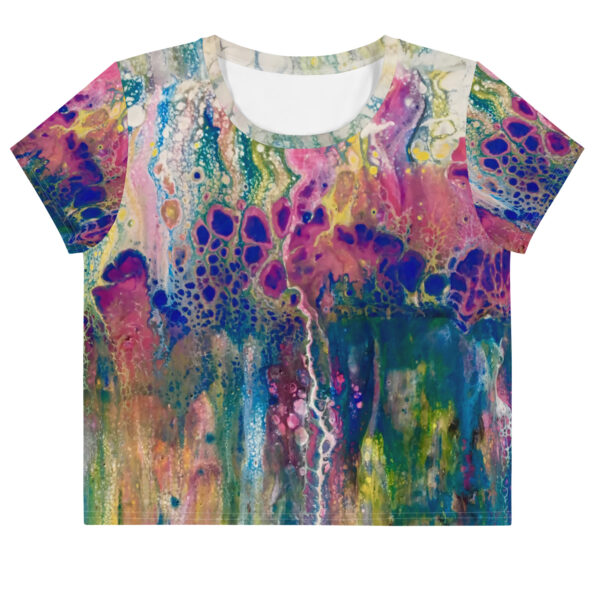 Lightning Bolt<br> Art Crop Tee