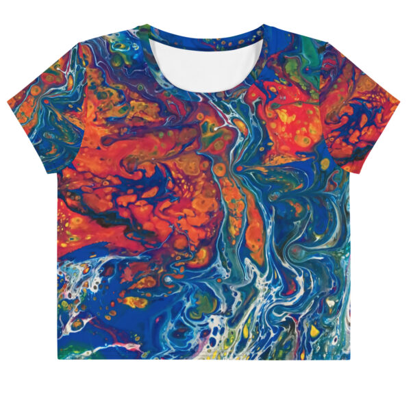 Acid Trip<br> Art Crop Tee