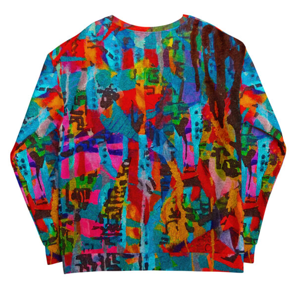 Variegated Abstract Beauty 2<br> Unisex Sweatshirt - Image 2