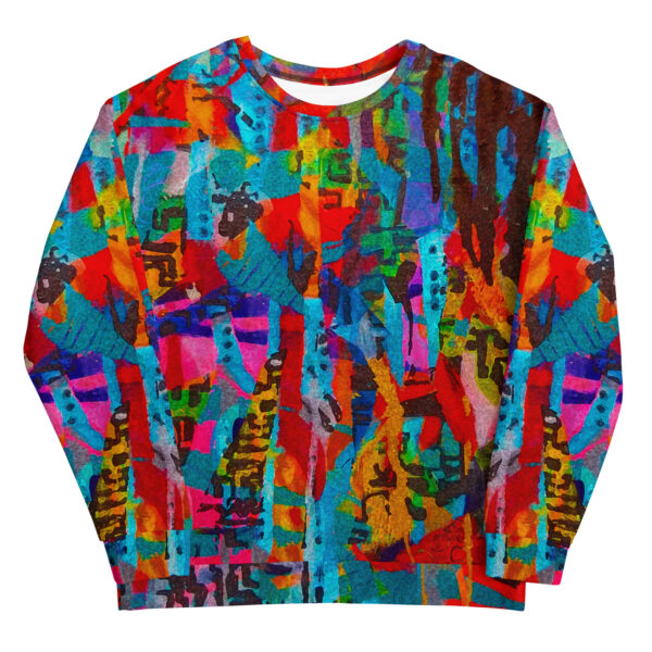 Variegated Abstract Beauty 2<br> Unisex Sweatshirt