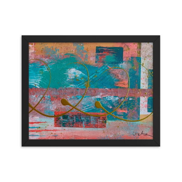 Waves<br/> Framed Poster - Image 3