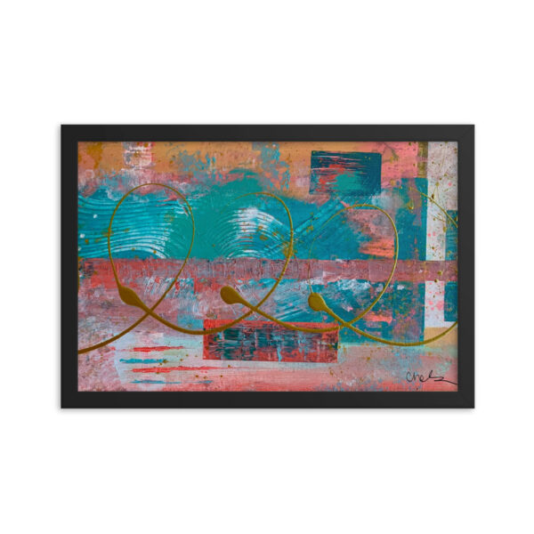 Waves<br/> Framed Poster