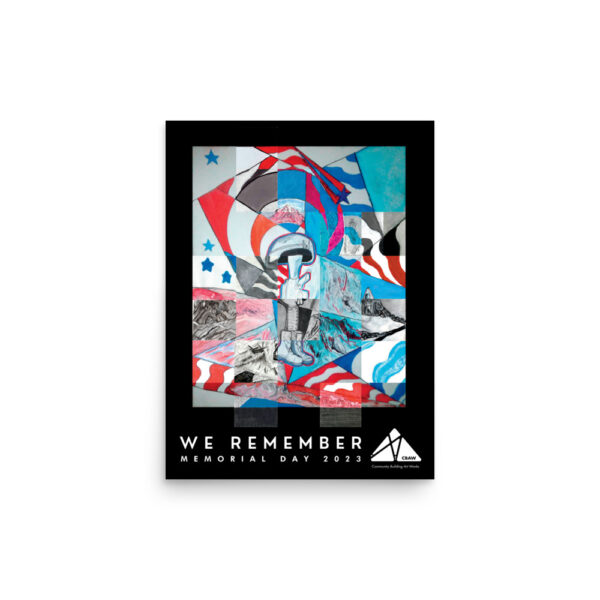 CBAW We Remember<br> Memorial Day 2023 Logo<br> Poster Print - Image 2
