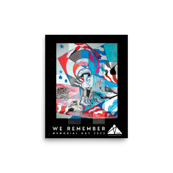 CBAW We Remember<br> Memorial Day 2023 Logo<br> Poster Print - Image 3