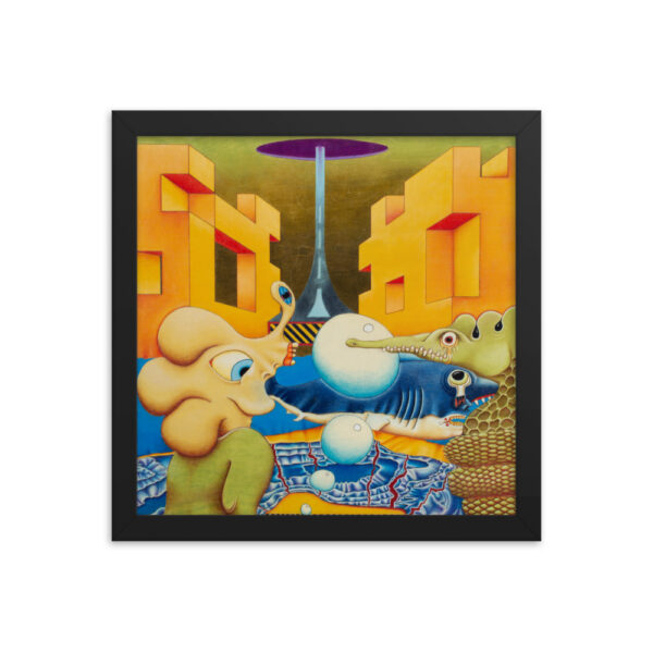 Halted (Altered Priorities)<br> Framed Poster - Image 2