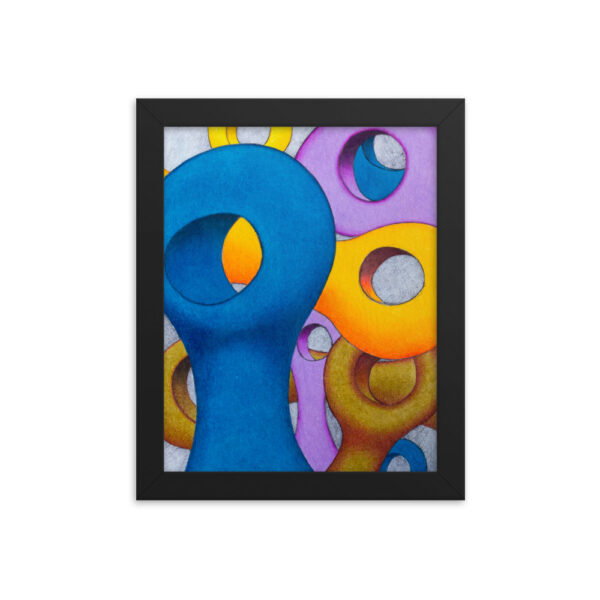 Socializing <br> Framed Poster - Image 2