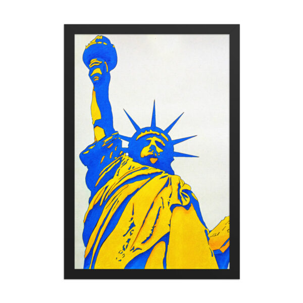 Liberty<br> Framed Poster - Image 3