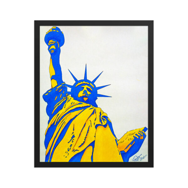 Liberty<br> Framed Poster - Image 4