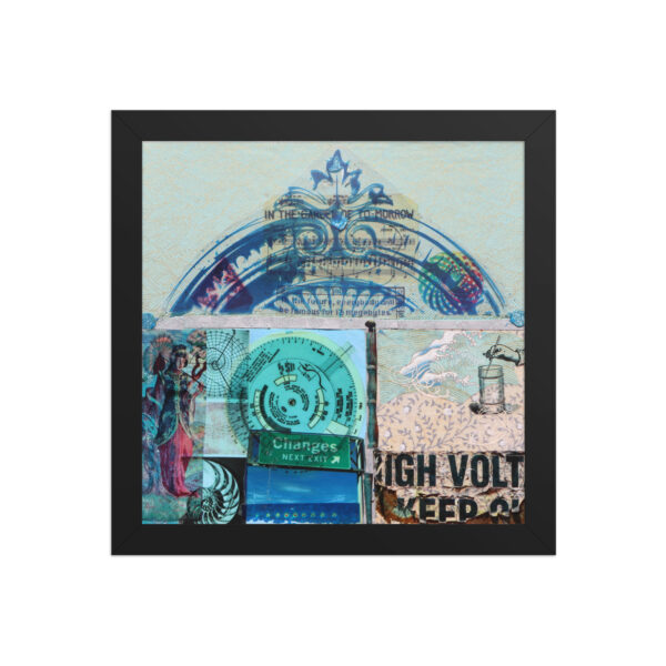 Future Shock/The Garden of Tomorrow <br> Framed Poster - Image 2