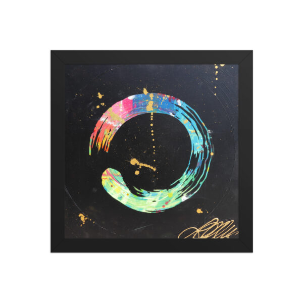 Circular<br> Framed Poster - Image 2