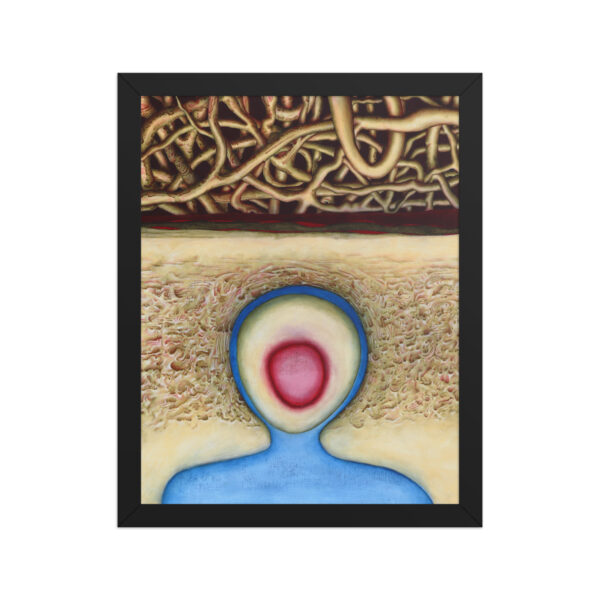 Why Am I Blue?<br> Framed Poster