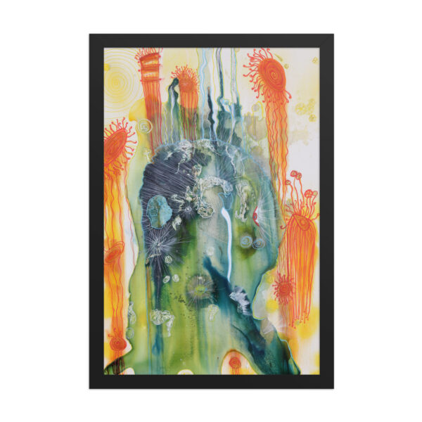 Self Portrait<br> Framed Poster