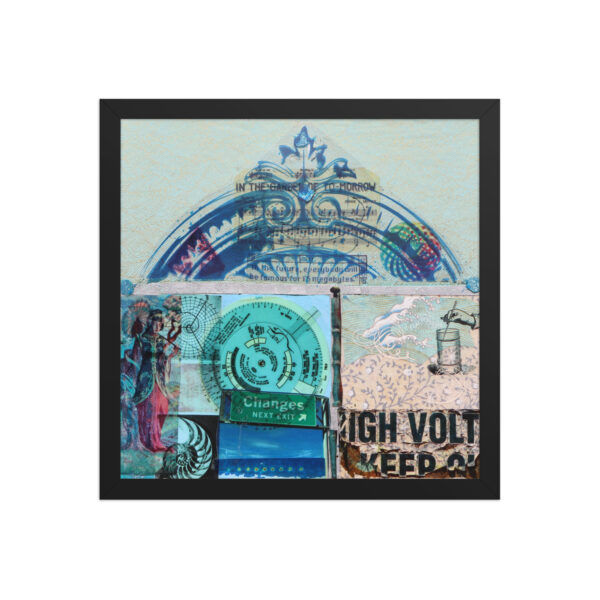 Future Shock/The Garden of Tomorrow <br> Framed Poster - Image 4