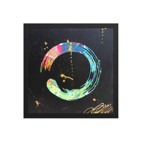 Circular<br> Framed Poster - Image 4